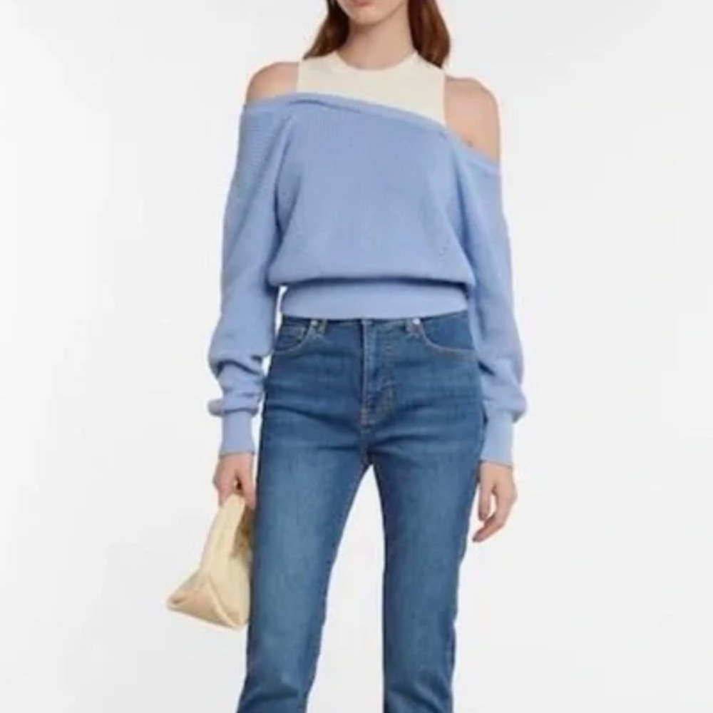 Veronica Beard Prescott Off-Shoulder Sweater - Picture 5 of 7